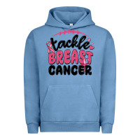 Pigment Pebble Blue tackle breast cancer Urban Hoodie - MaliasSmallBusiness