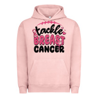 Pigment Salmon tackle breast cancer Urban Hoodie - MaliasSmallBusiness