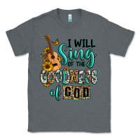 Charcoal Heather i will sing of the goodness of god Classic Tee - RanaPortraitStore
