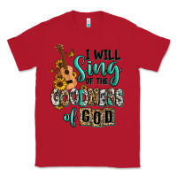 Red i will sing of the goodness of god Classic Tee - RanaPortraitStore