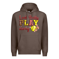 Coffee Look Pretty Play Dirty Premium Hoodie - LillyAllenDesigns