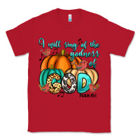 Red i will sing of the godness of god psalm 89 1 Classic Tee - RanaPortraitStore