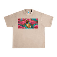 French Oak french bulldog floral license plate Urban Heavy Tee - Artiststas