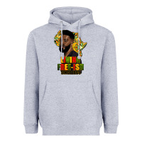 Heather Grey juneteenth living freeish since 1865 Heavyweight Hoodie - HRA Design Shop