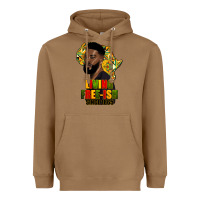 Toasted Coconut juneteenth living freeish since 1865 Heavyweight Hoodie - HRA Design Shop