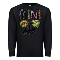 Black mini of both Premium Sweatshirt - CowhideDigitalArt
