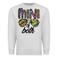 Dove Grey mini of both Premium Sweatshirt - CowhideDigitalArt