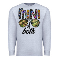 Heather Grey mini of both Premium Sweatshirt - CowhideDigitalArt