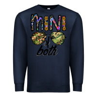 Navy mini of both Premium Sweatshirt - CowhideDigitalArt