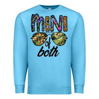Ocean Blue mini of both Premium Sweatshirt - CowhideDigitalArt