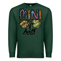 Sports Green mini of both Premium Sweatshirt - CowhideDigitalArt