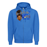 True Royal sorority colors blue and gold it's the self love f Zipper Hoodie - texasbilliewilder