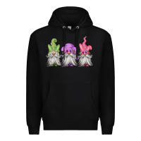 Black easter gnomes spring Premium Hoodie - Jasminsmagicworld