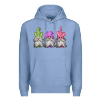 Colony Blue easter gnomes spring Premium Hoodie - Jasminsmagicworld