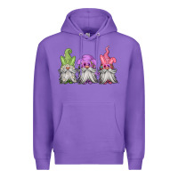 Purple easter gnomes spring Premium Hoodie - Jasminsmagicworld
