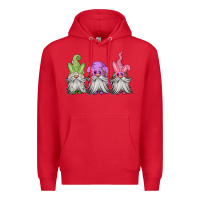 Red easter gnomes spring Premium Hoodie - Jasminsmagicworld