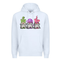White easter gnomes spring Premium Hoodie - Jasminsmagicworld