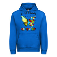 Cobalt it's ok to be different Urban Hoodie - MaliasSmallBusiness