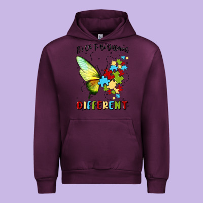 It's Ok To Be Different Urban Hoodie Designed By Maliassmallbusiness