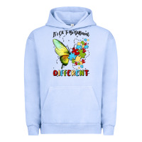 Pigment Grape Ice it's ok to be different Urban Hoodie - MaliasSmallBusiness
