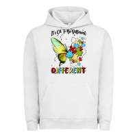 Pigment Lunar Rock it's ok to be different Urban Hoodie - MaliasSmallBusiness
