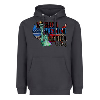 Smoke Merica Merica Merica vibes 4th of july Heavyweight Hoodie - CowGirlArtShop