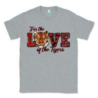 Heather Grey for the love of the tigers red Classic Tee - RanaPortraitStore