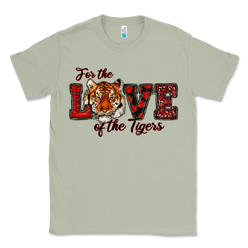 For The Love Of The Tigers Red Classic Tee by RanaPortraitStore | Teevron