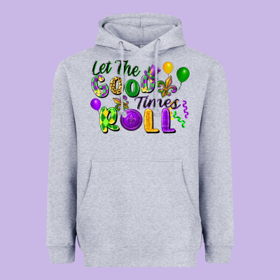 Let The Good Times Roll Heavyweight Hoodie Designed By Fadigitalartstudio