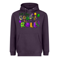 Plum let the good times roll Heavyweight Hoodie - FaDigitalArtStudio