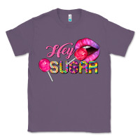Lavender hey sugar valentine's day Classic Tee - FaDigitalArtStudio