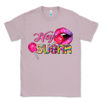 Lilac hey sugar valentine's day Classic Tee - FaDigitalArtStudio
