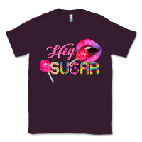Plum hey sugar valentine's day Classic Tee - FaDigitalArtStudio