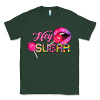 Sports Green hey sugar valentine's day Classic Tee - FaDigitalArtStudio