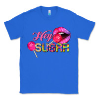 True Royal hey sugar valentine's day Classic Tee - FaDigitalArtStudio