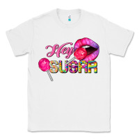 White hey sugar valentine's day Classic Tee - FaDigitalArtStudio