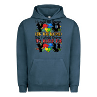 Pigment Midnight Navy ı would not change you autism Urban Hoodie - MaliasSmallBusiness