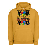 Pigment Peanut Butter ı would not change you autism Urban Hoodie - MaliasSmallBusiness