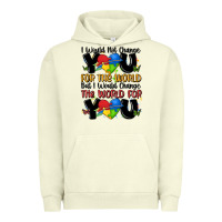 Pigment Pistachio ı would not change you autism Urban Hoodie - MaliasSmallBusiness