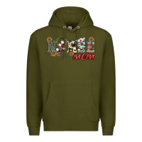 Army Green western nurse mom Premium Hoodie - BarkalooDesign