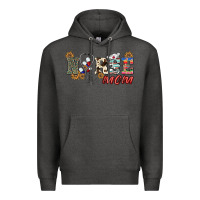 Charcoal Heather western nurse mom Premium Hoodie - BarkalooDesign