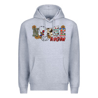 Heather Grey western nurse mom Premium Hoodie - BarkalooDesign