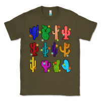 Army Green christmas glitter cactus Classic Tee - Zillion Design Studio