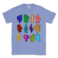 Colony Blue christmas glitter cactus Classic Tee - Zillion Design Studio