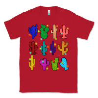 Red christmas glitter cactus Classic Tee - Zillion Design Studio