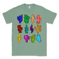 Sage christmas glitter cactus Classic Tee - Zillion Design Studio