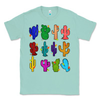 Seafoam christmas glitter cactus Classic Tee - Zillion Design Studio