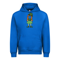 Cobalt leprechaun girl faceless Urban Hoodie - MaliasSmallBusiness