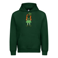Forest Green leprechaun girl faceless Urban Hoodie - MaliasSmallBusiness