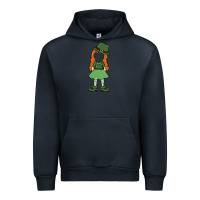 Navy leprechaun girl faceless Urban Hoodie - MaliasSmallBusiness